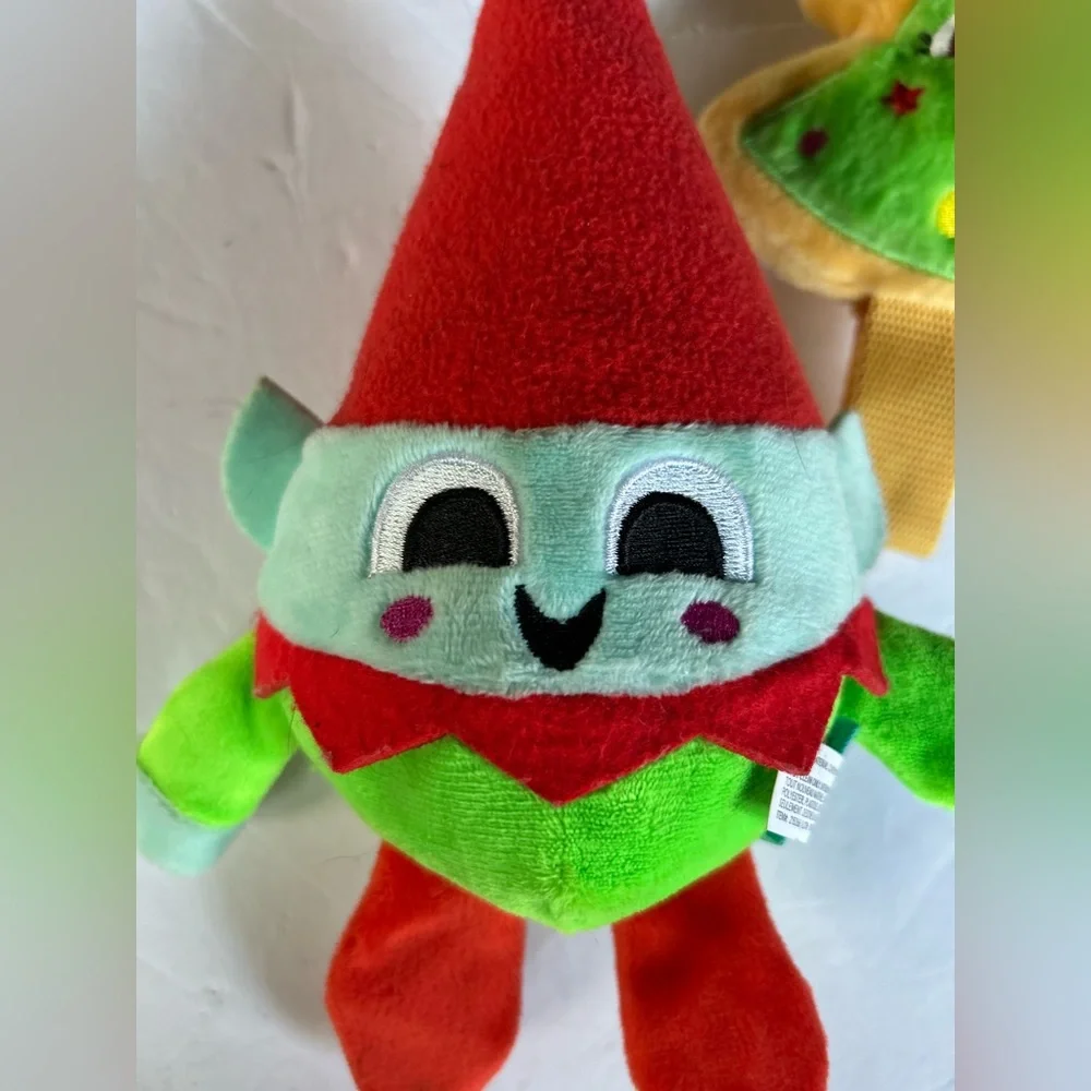 NWOT Bark elf & Christmas tree dog toy